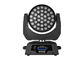 Lumières mobiles d'effet d'arc-en-ciel du DJ LED de disco de la tête DMX512 d'étape de lavage portatif de la lumière LED fournisseur