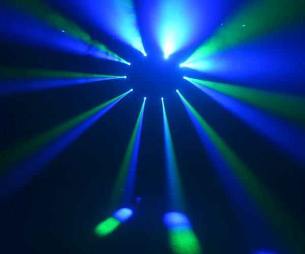 Éclairage mobile d'étape de faisceau de la tête RGBW LED pour le club/partie/épouser l'éclairage d'étape de DMX