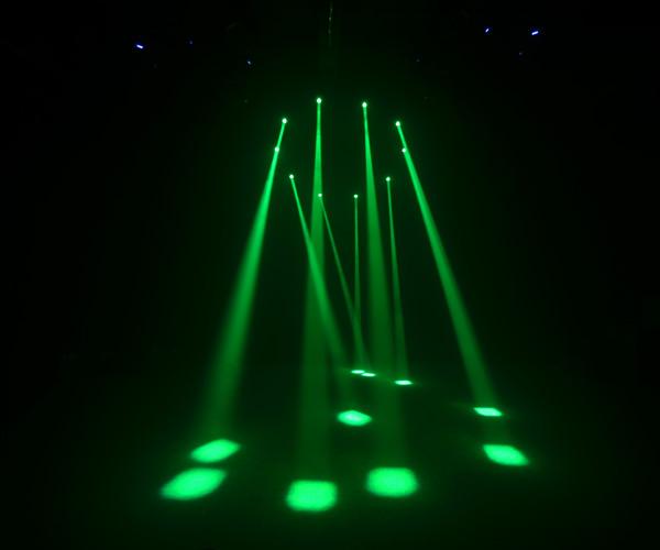 Éclairage mobile d'étape de faisceau de la tête RGBW LED pour le club/partie/épouser l'éclairage d'étape de DMX